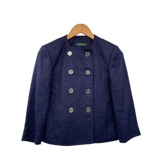 Lauren Ralph Lauren Blazer Womens 2 NEW Urban Spctr -F City Linen
